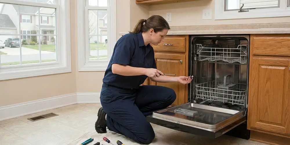 Dishwasher Latch Replacement in Palmer, MA