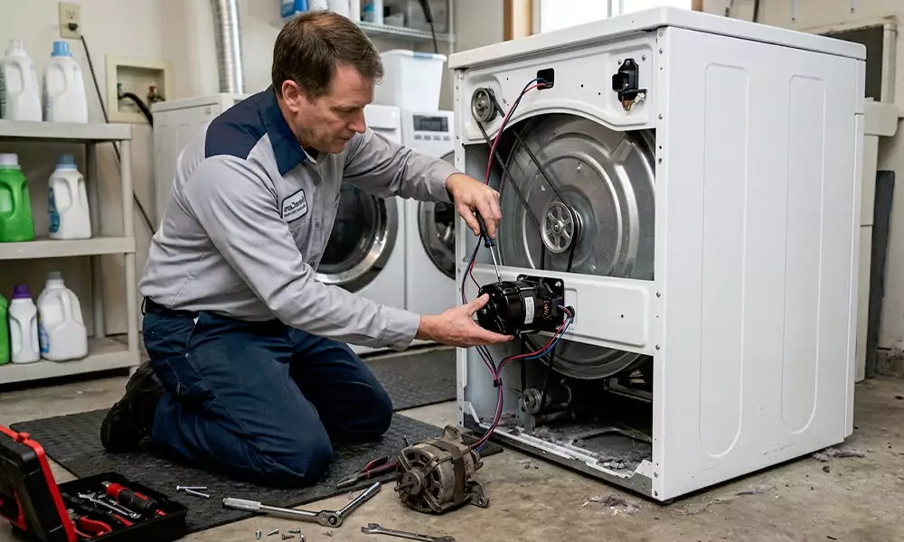 Dryer Motor Replacement in Palmer, MA