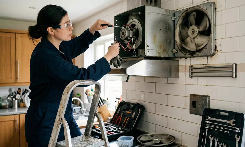 Exhaust Fan Repair in Palmer, MA