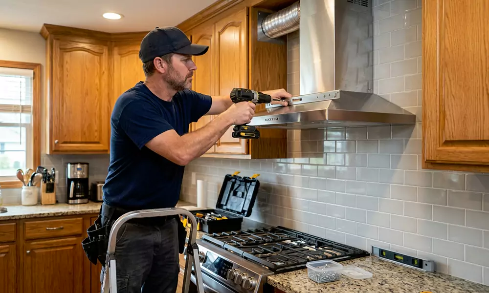 Range Hood Installation in Palmer, MA