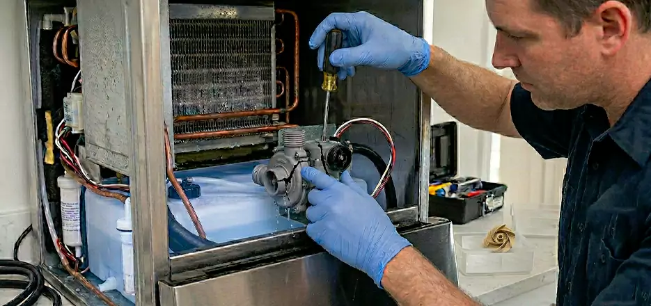 Commercial Ice Maker Water Pump Repair in Palmer