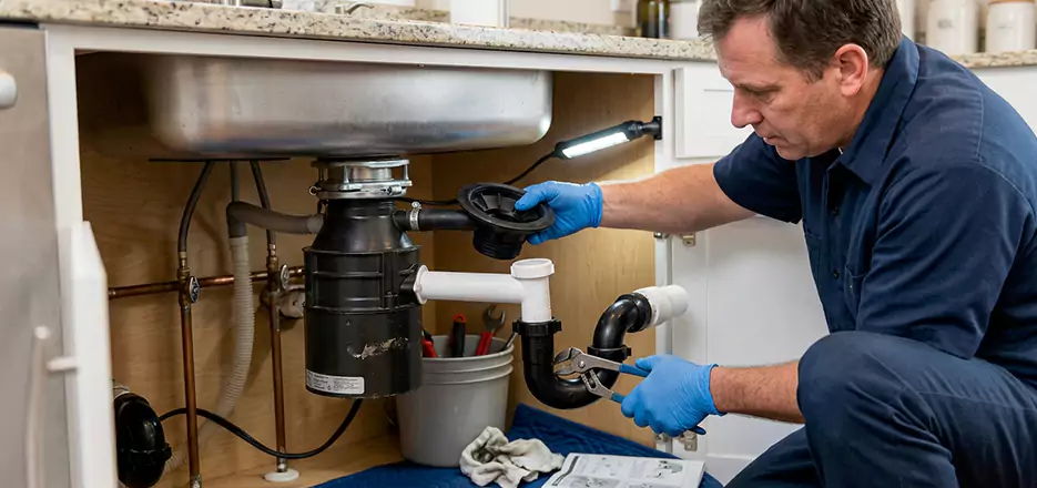 Garbage Disposal Splash Guard and Trap Installation in Palmer