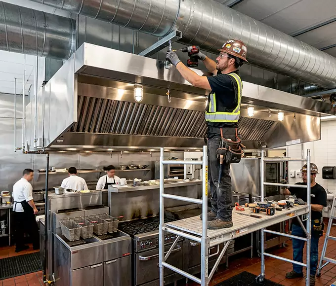 Why Palmer Restaurant Operators Choose Us Among Commercial Hood Installation Companies?